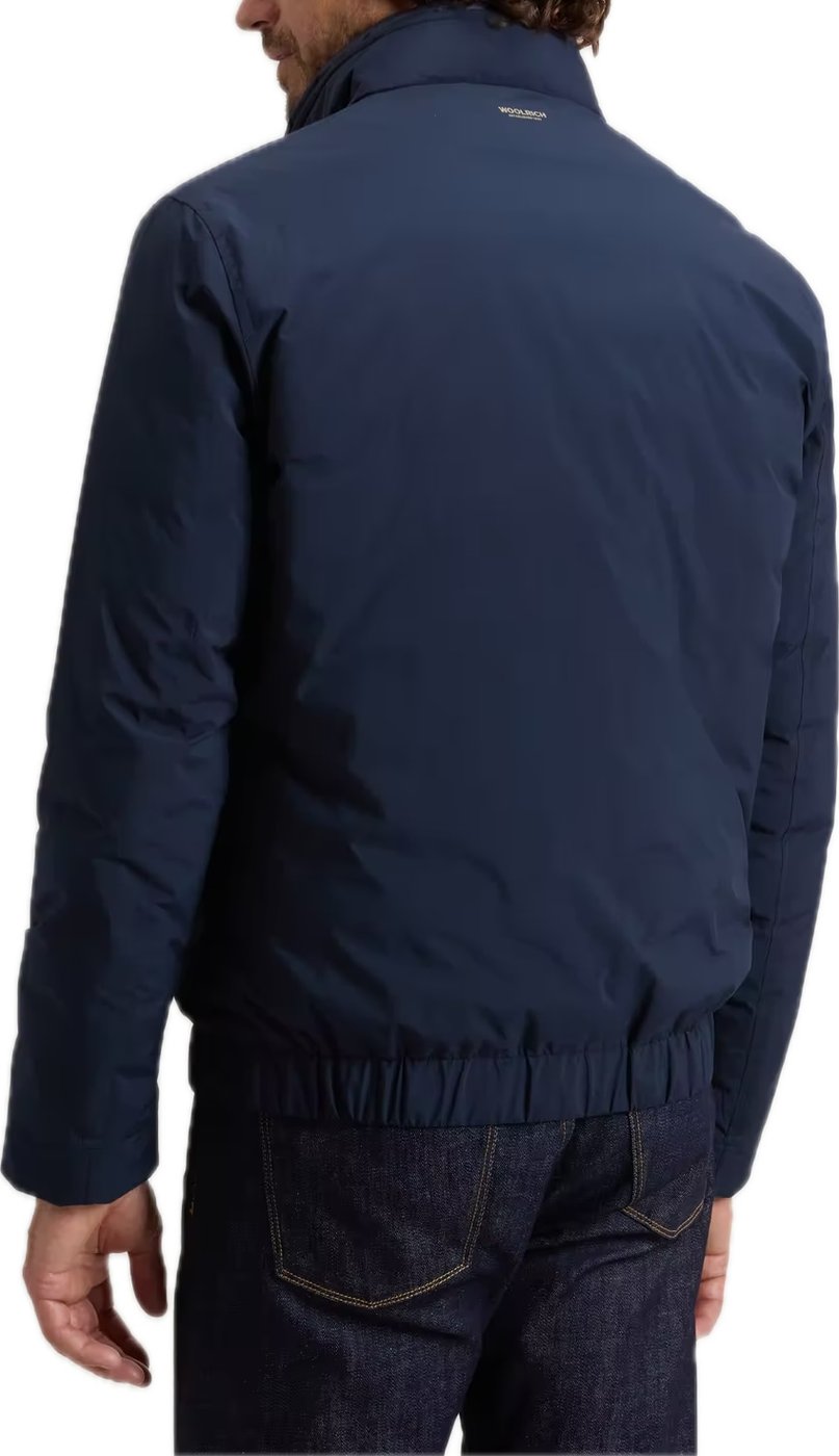Cloud Lewis Bomber Melton Blue