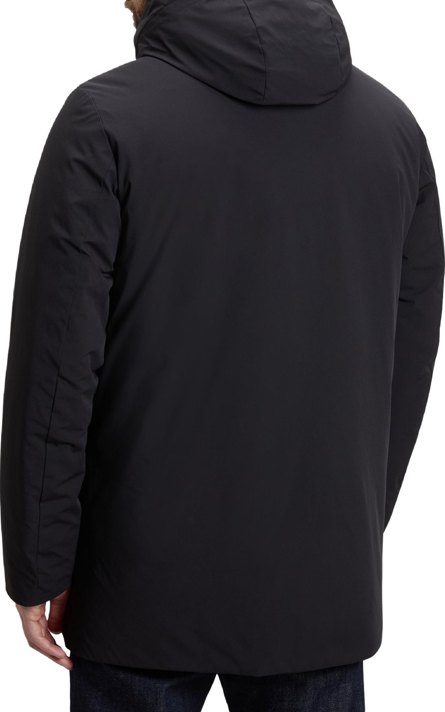 Heren Stretch parka Zwart