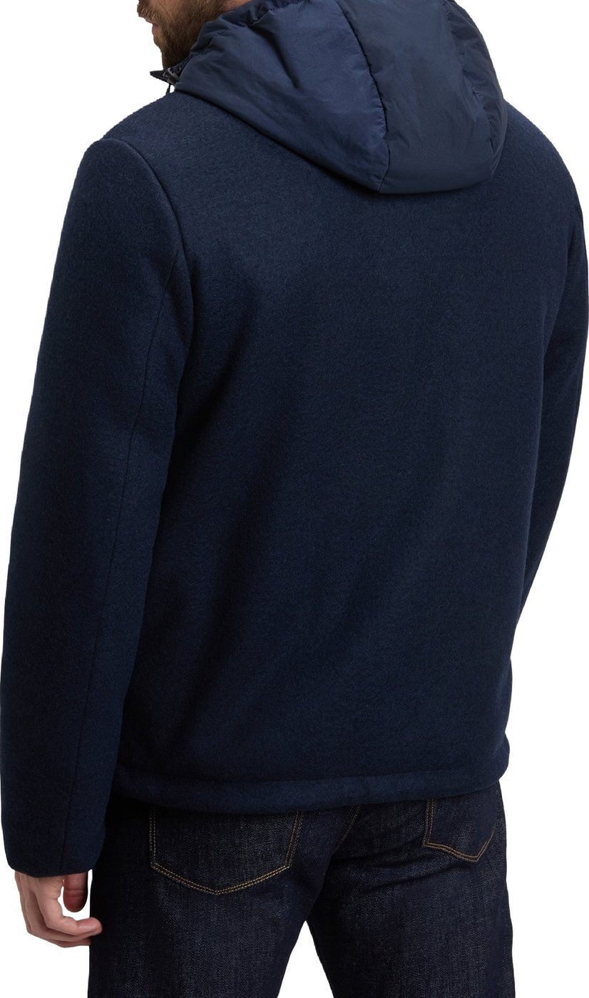 Heren Gebreid wollen Pacific jack Blauw