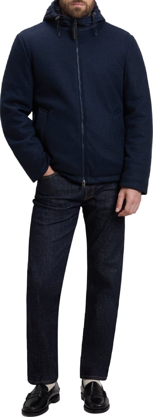 Heren Gebreid wollen Pacific jack Blauw