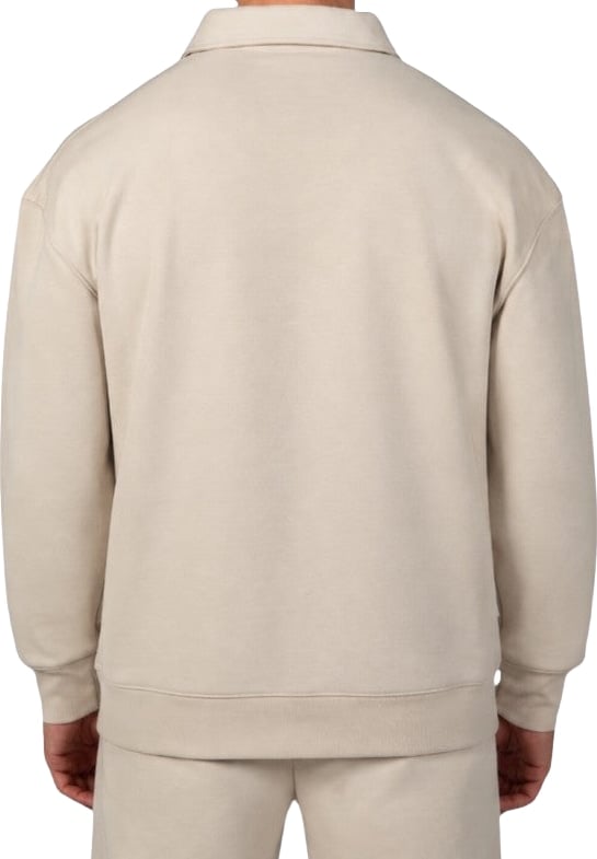 ASTI POLO SWEATER - SAND