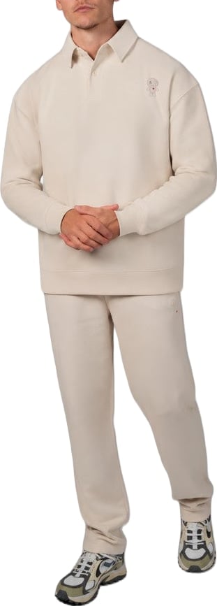 ASTI POLO SWEATER - SAND