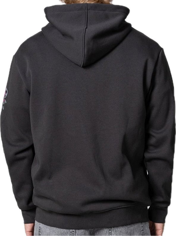 GUNNAR ZIPPED HOODIE - STONE GREY