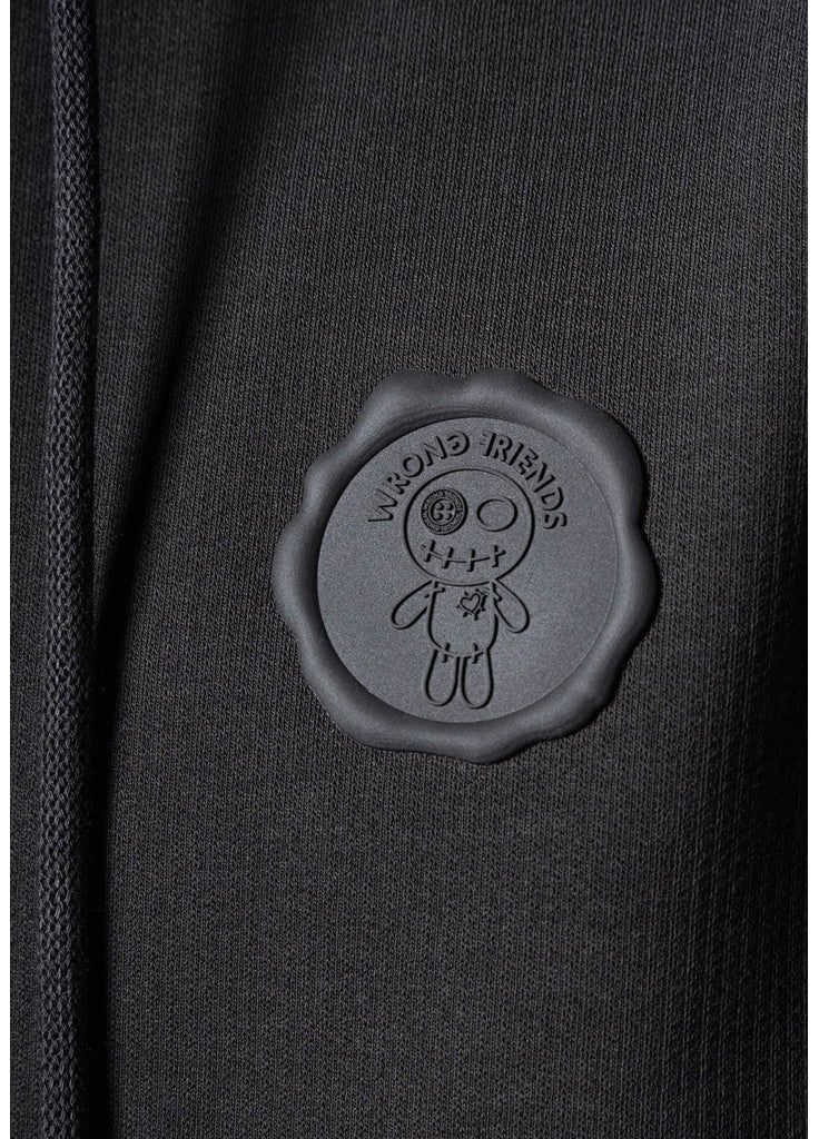 GUNNAR ZIPPED HOODIE - STONE GREY