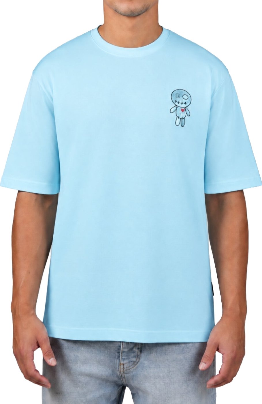 HUDSON T-SHIRT - LIGHT BLUE
