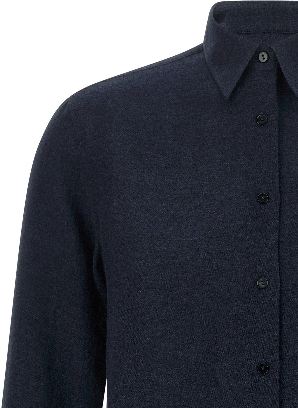 XACUS Blue Viscose Blouse