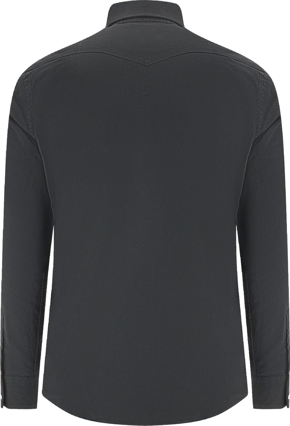 Xacus Black cotton shirt