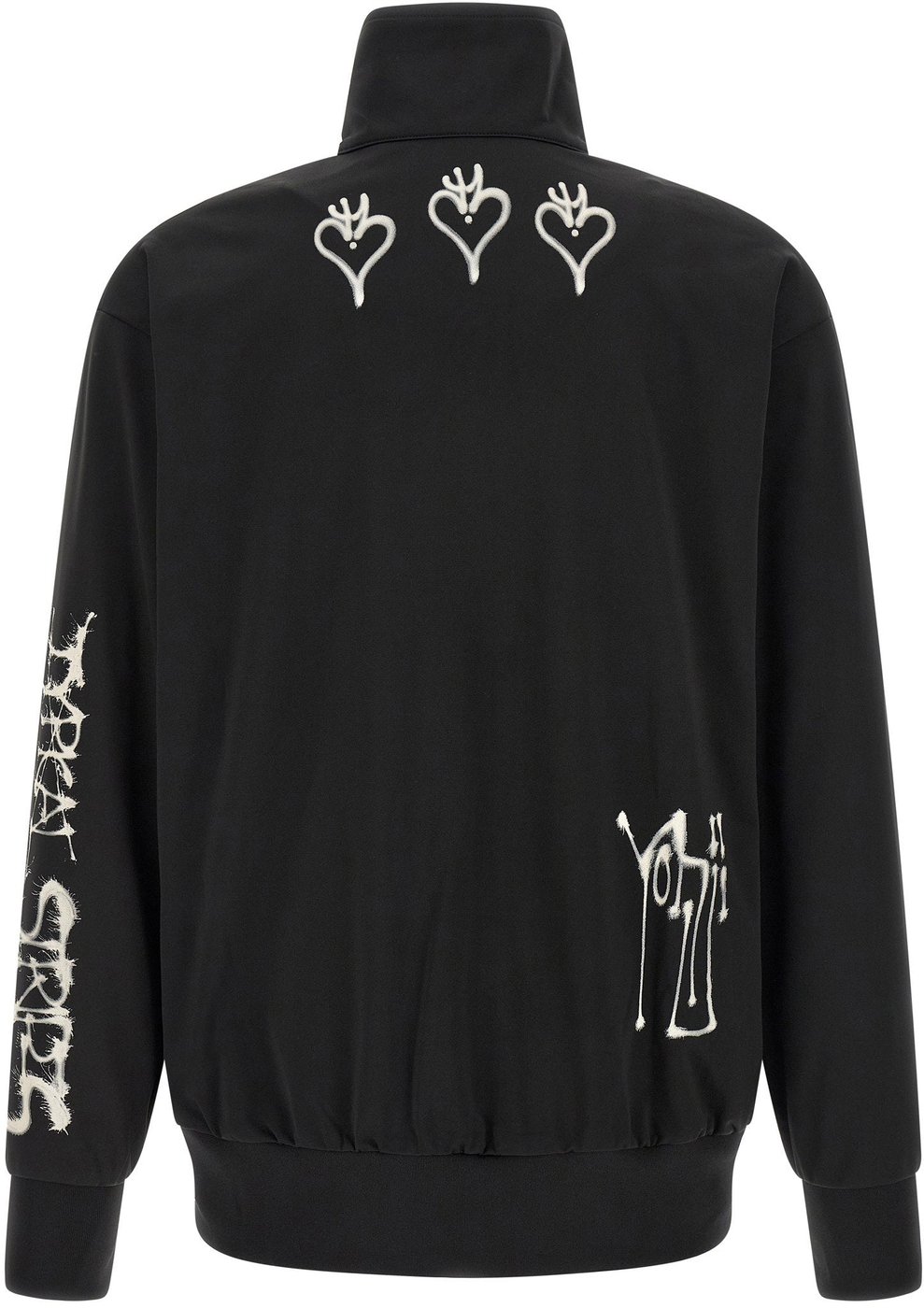 Y-3 Track Top Gfx Nyln Printed Zip Sweatshirt