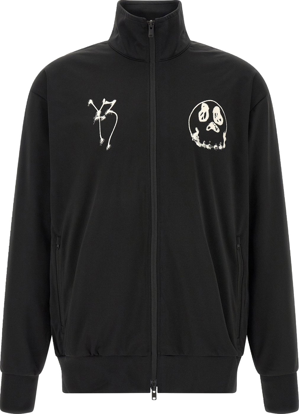 Y-3 Track Top Gfx Nyln Printed Zip Sweatshirt