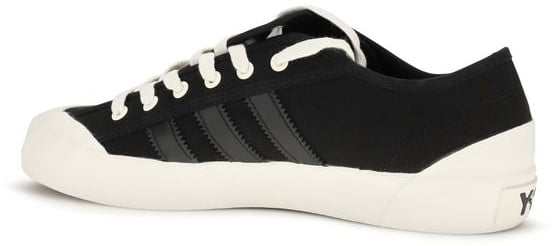 Y-3 Black Fabric Low Top Sneakers