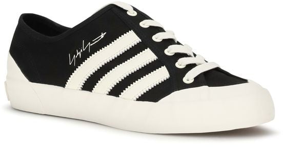 Y-3 Black Fabric Low Top Sneakers