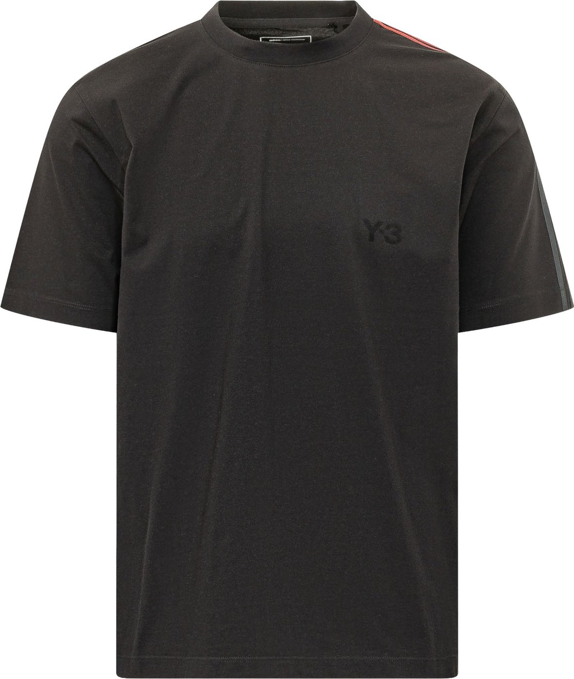 T-shirt Girocollo con Bande
