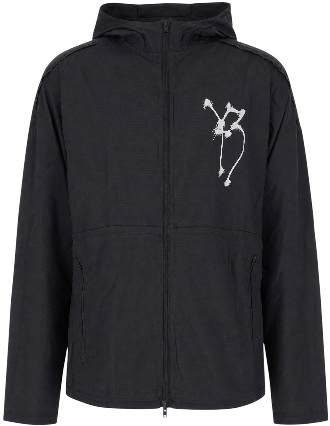 Y-3 Black nylon jacket