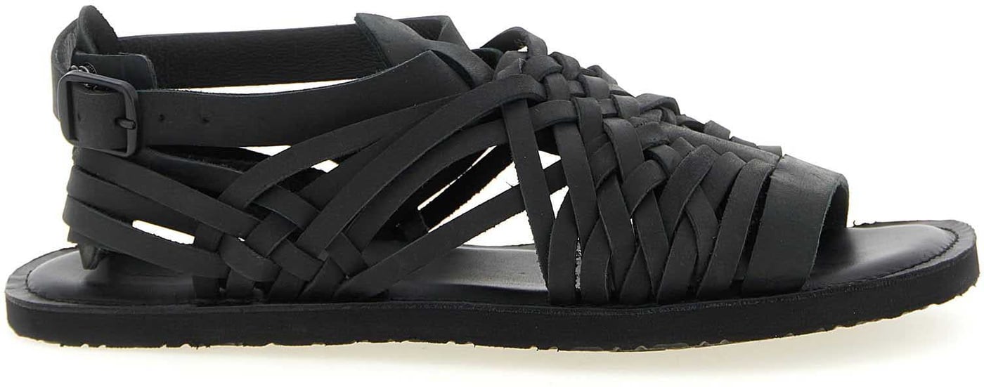 Yohji Yamamoto Braided Leather Sandals