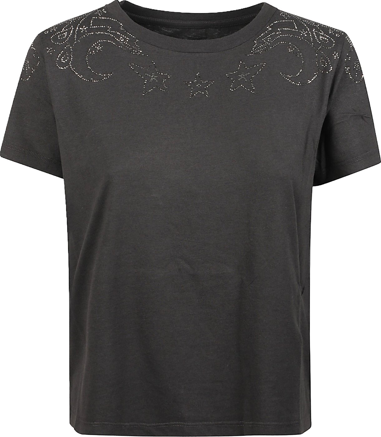 Alys Strass Multicusto T-shirt Grey