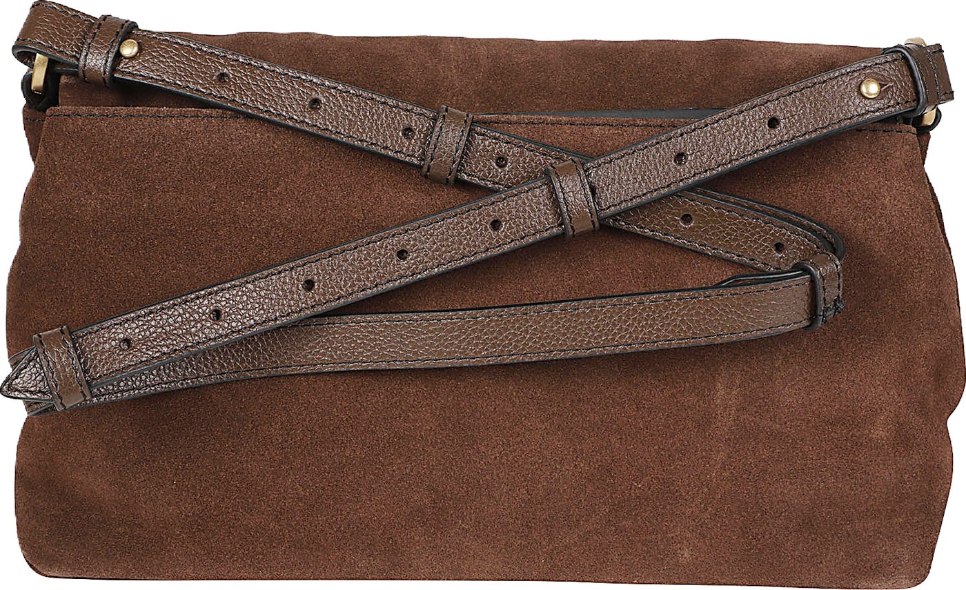 Rocky Ii Suede Bag Brown