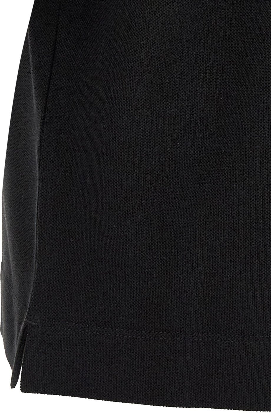 ZEGNA Black Cotton Polo Shirt