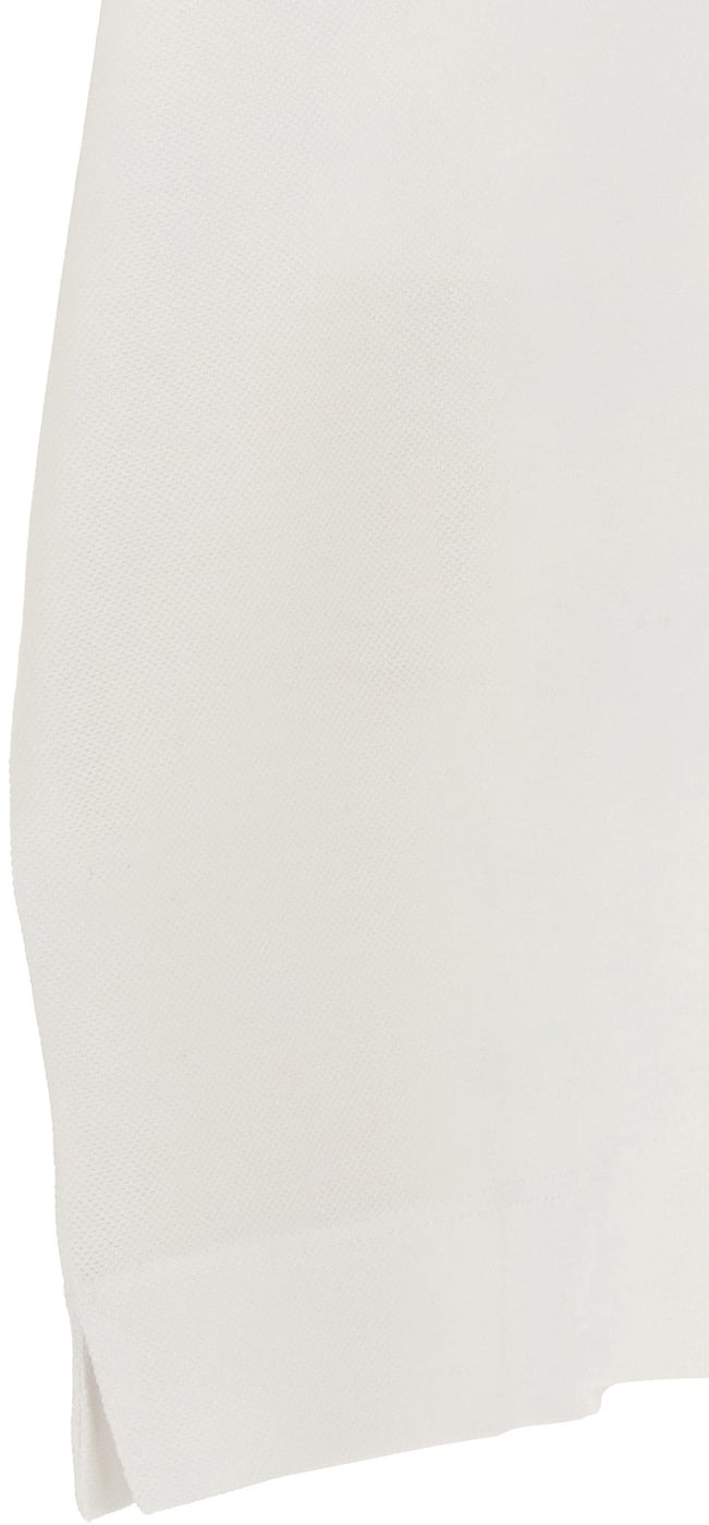 ZEGNA White Cotton Polo Shirt