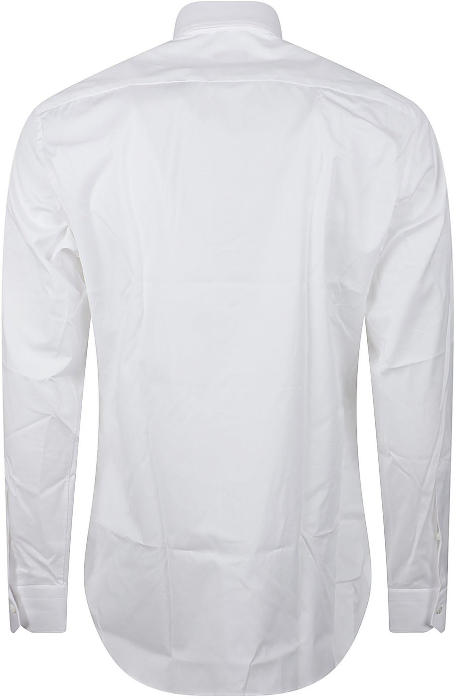 Long Sleeve Lux Tailoring Shirt White
