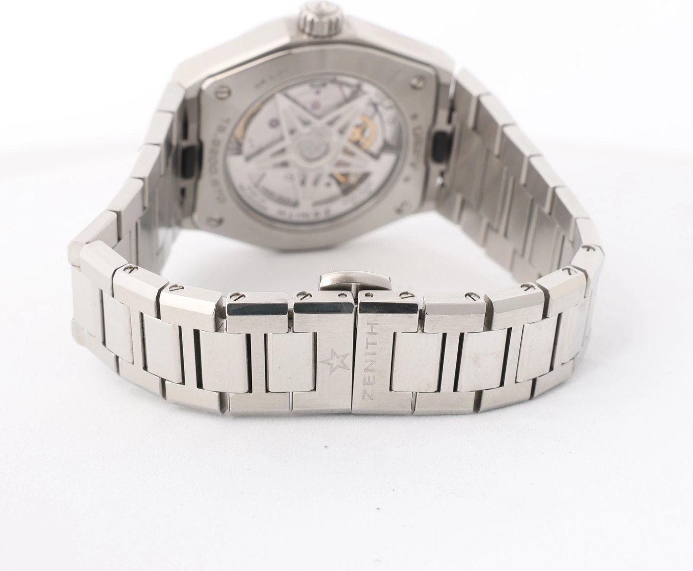 Zenith Defy Midnight 6.9200.670/03.MI001 548223 SS AT Watch with White Shell Dial