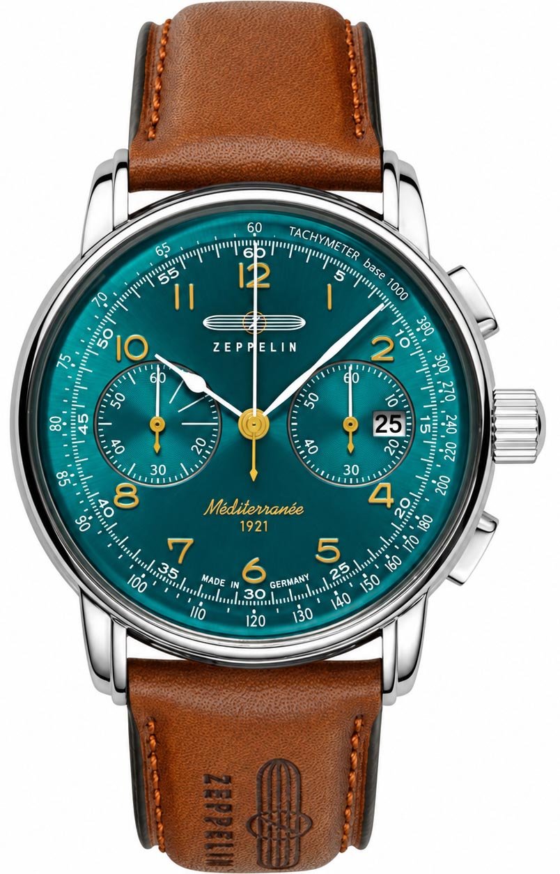9670-4 Méditerranée chronograaf horloge