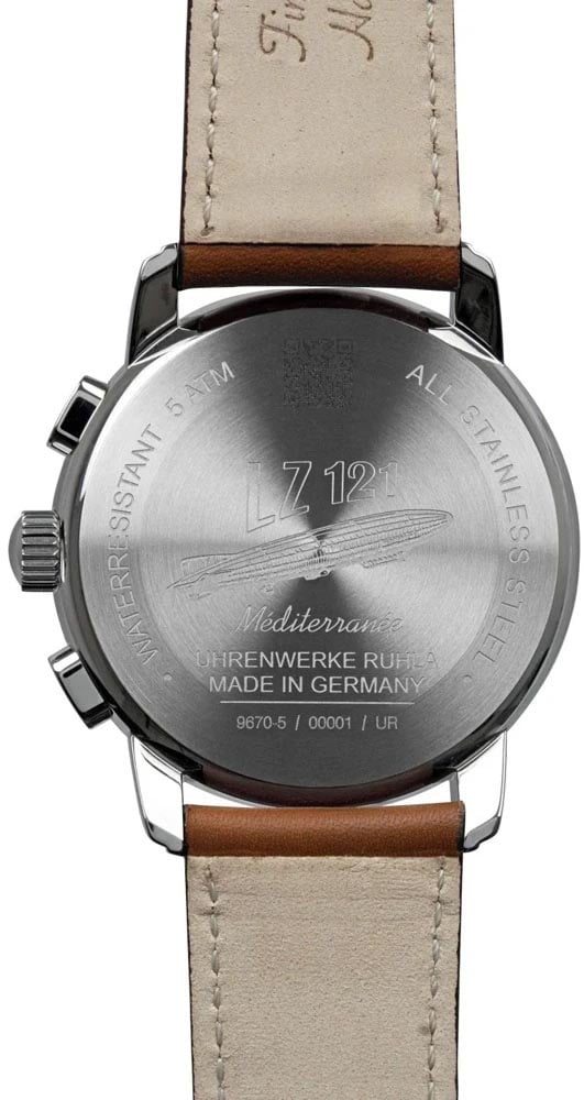 9670-4 Méditerranée chronograaf horloge