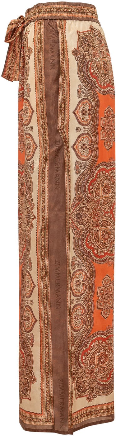 Mahon Pantaloni Relaxed con Stampa Paisley