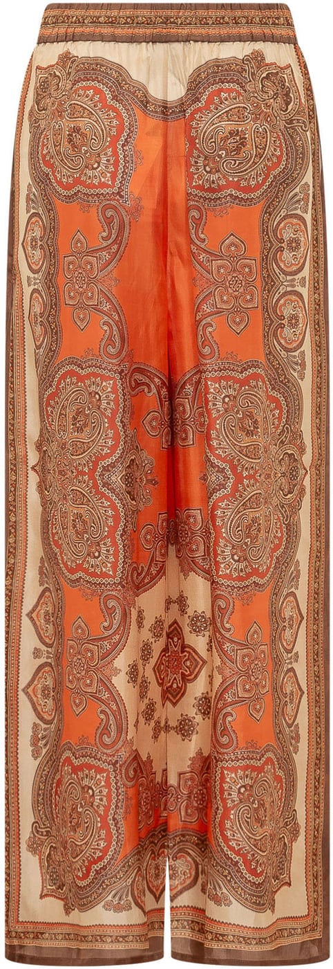 Mahon Pantaloni Relaxed con Stampa Paisley