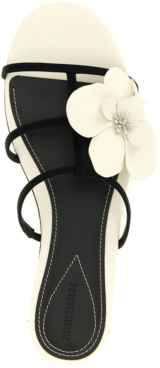 Zimmermann Bicolor Leather Slides