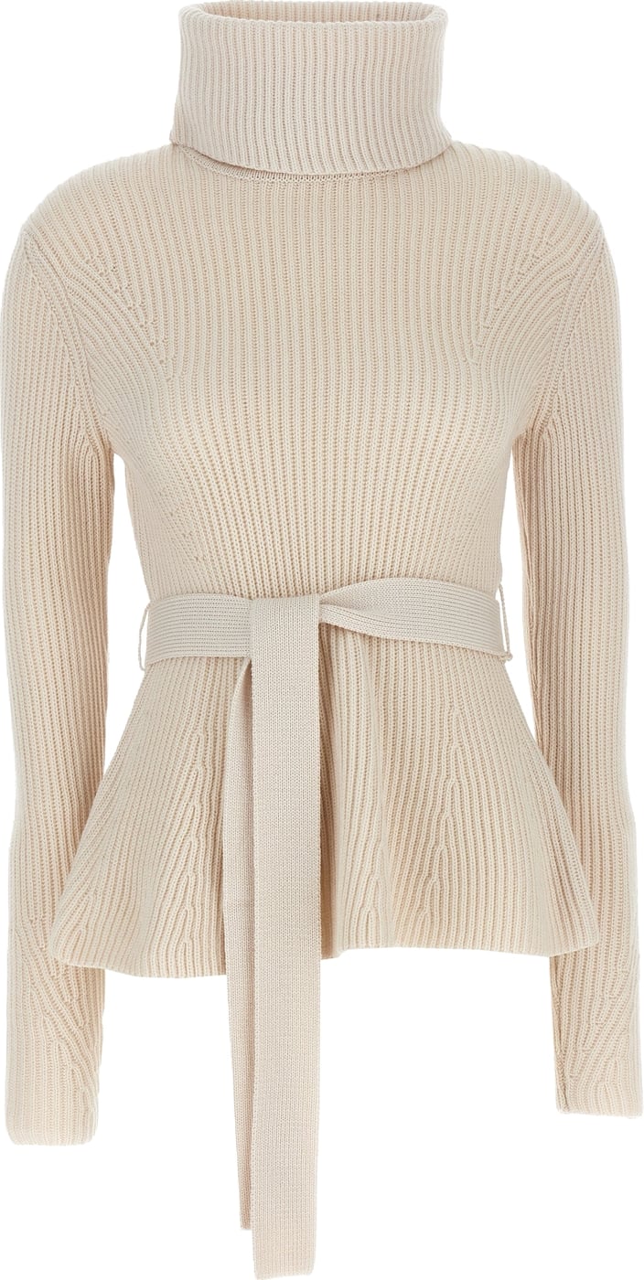 Zimmermann Beige Merino Wool Cardigan