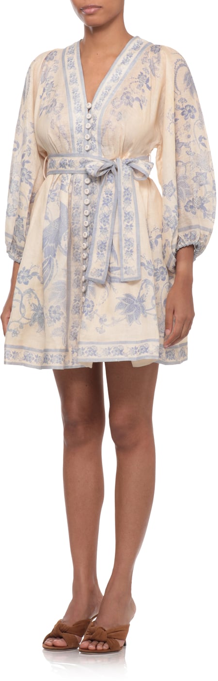 Dresses Cream Lilac Floral
