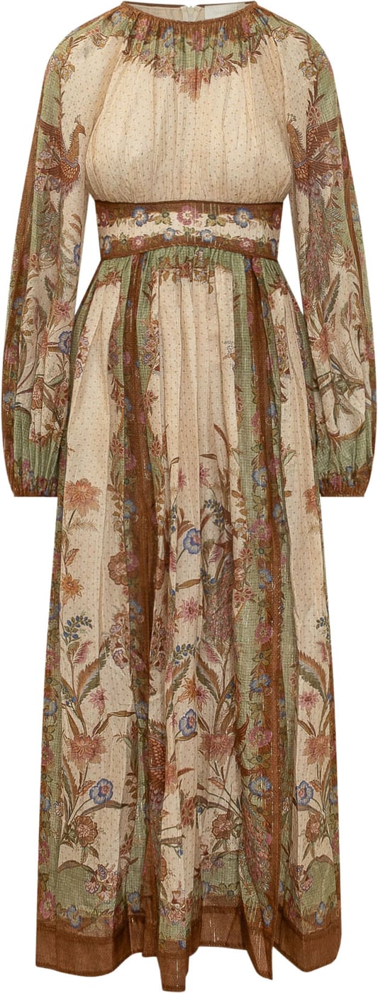Abito Maxi Indra con Stampa Floreale