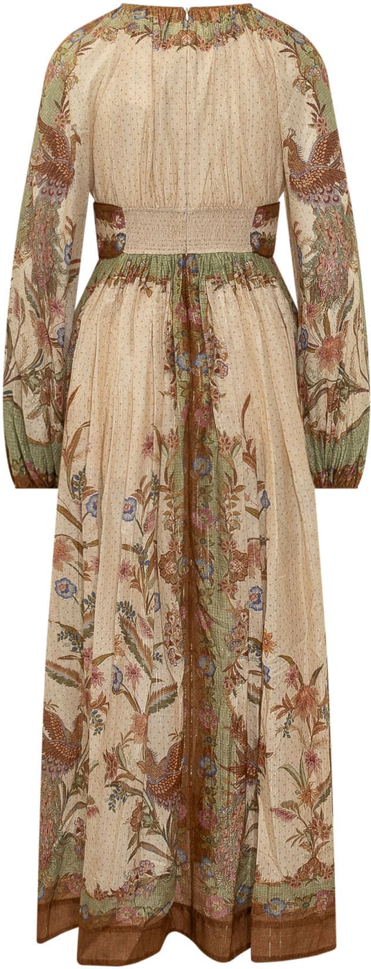 Abito Maxi Indra con Stampa Floreale