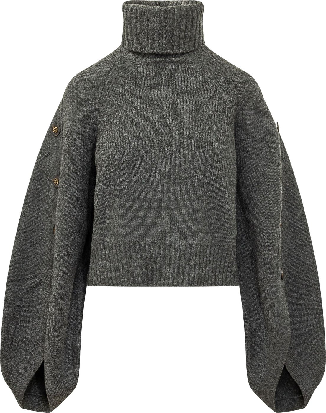 Maglia Valiant a Collo Alto con Maniche Ampie