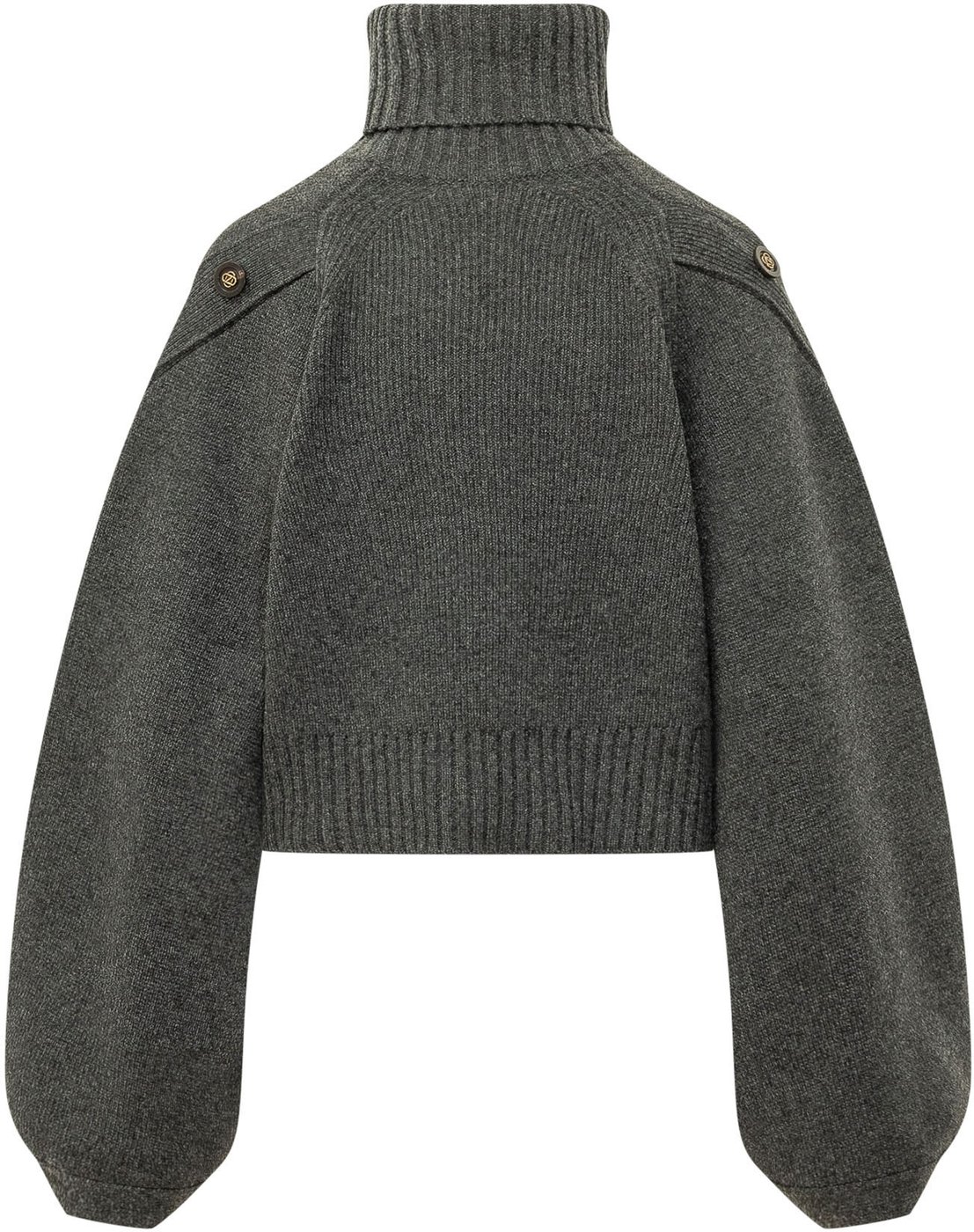Maglia Valiant a Collo Alto con Maniche Ampie