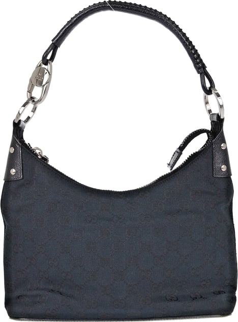 Gucci Vintage Hobo GG Canvas Small