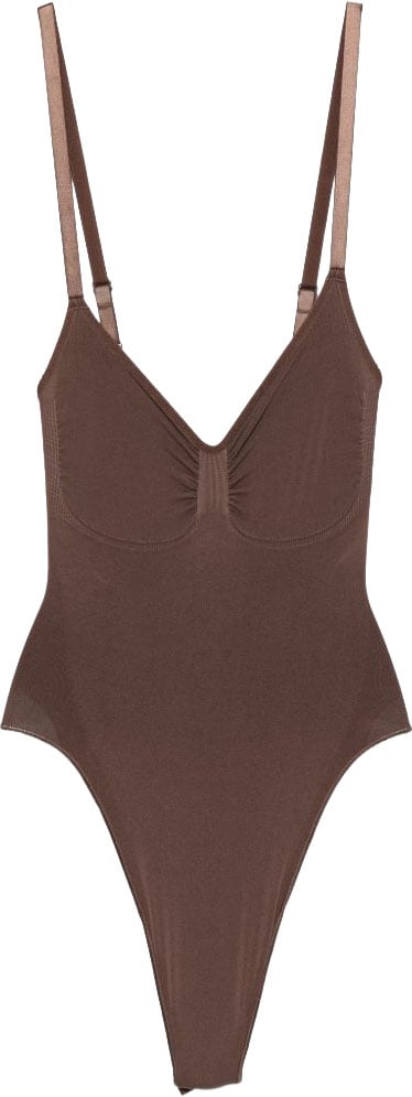 032C Seamless thong bodysuit