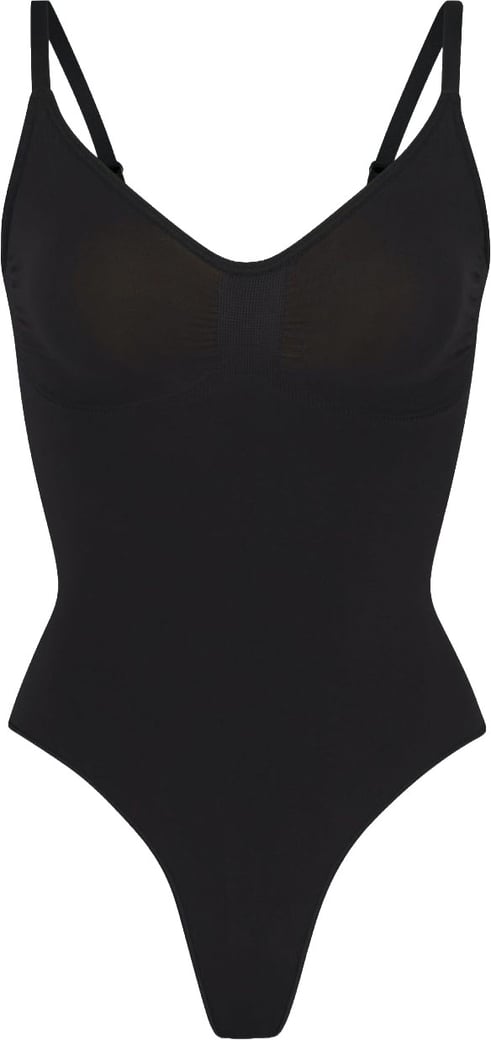 032C Seamless thong bodysuit