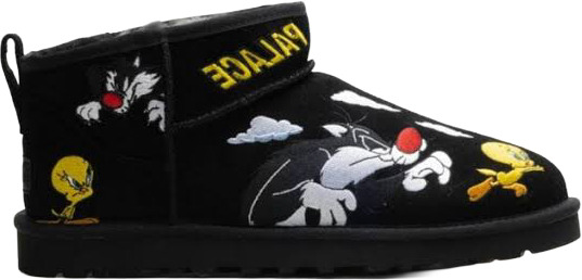 UGG Classic Ultra Mini Boot 'Palace x Looney Tunes Black'