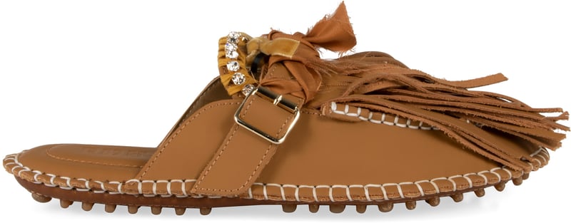 Puli leather mules