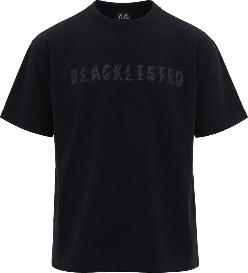 T-Shirts And Polos Black Blacklisted Antracite