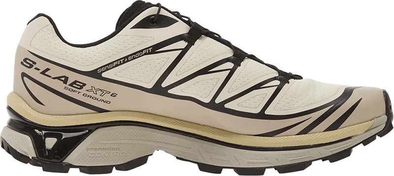 Salomon XT-6 Vanilla Ice/Black/Silver Cloud