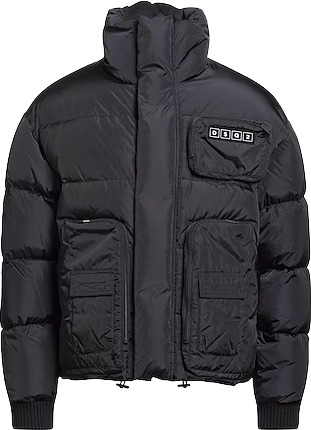 Boxy Black Down Jacket