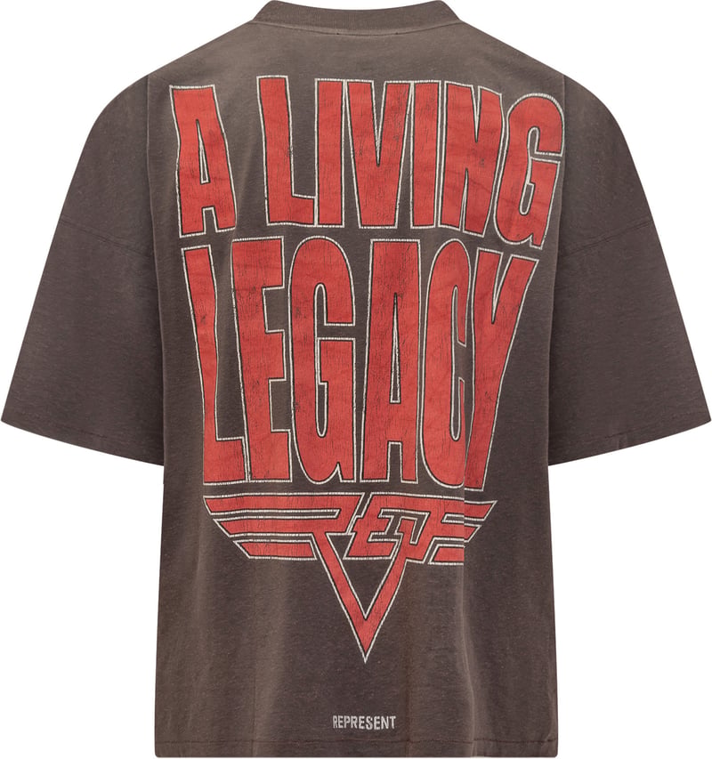 Represent T-Shirt Marrone Living Legacy