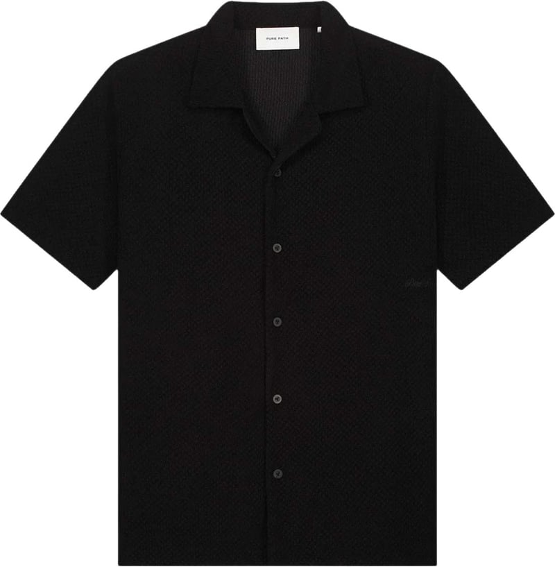 Honeycomb Shirt 26010206 Black