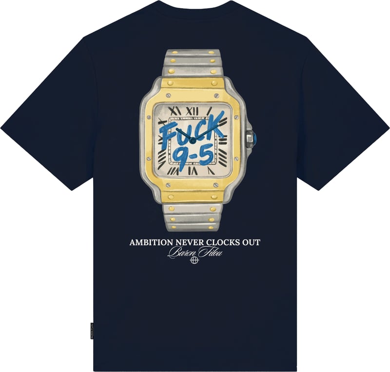 T-shirt F*ck 9-5 Oxford Blue