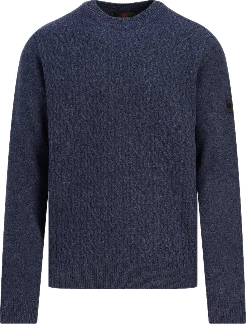 trui ronde hals Alcione blauw