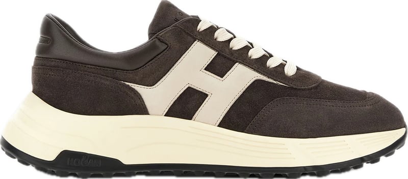 sneaker hyperlight Bianco/Marrone