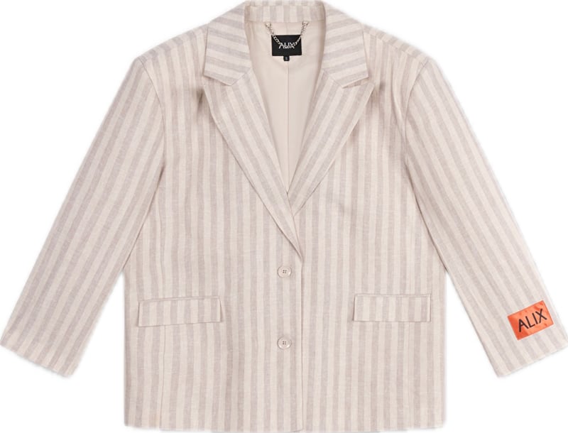 blazer met strepen
