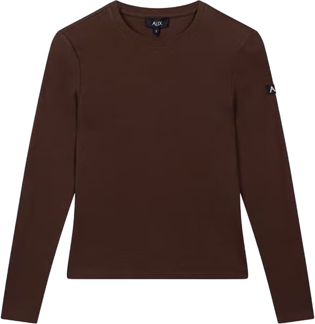 paarse longsleeve logo